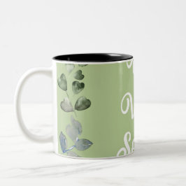 Floral Get Well bald Greetings Tasse