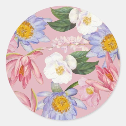 Floral Gevor Sticker (Vorderseite)