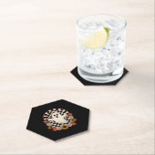 Floral Ghost Fall Boho Halloween Untersetzer (Vor Ort)