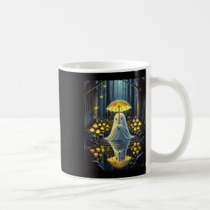 Floral Ghost Halloween Kostüm Spooky Jahreszeit Fr Kaffeetasse