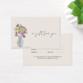 Floral Gift Certificate Card for Small Businesses (Schreibtisch)