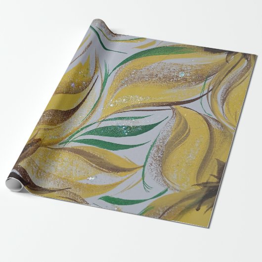 Floral Gift Wrap Geschenkpapier (Ungerollt)