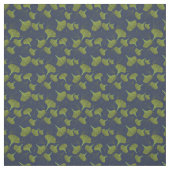 Floral Gingko Leaf blaues Muster Stoff (Muster)
