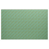 Floral Gingko Leaf Türkismuster Stoff (Fat Quarter (45,7 x 55,9 cm))