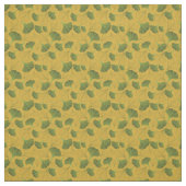 Floral Ginkgo Leaf Gelbes Muster Stoff (Muster)