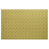 Floral Ginkgo Leaf Gelbes Muster Stoff (Fat Quarter (45,7 x 55,9 cm))