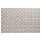 Floral Ginkgo Leaf Taupe Gemustert Stoff (Yard (91,4 cm))