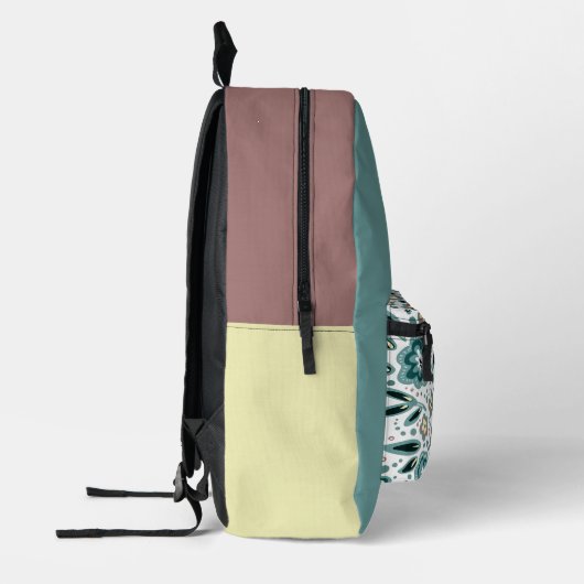 Floral Girl Backpack Bedruckter Rucksack (Links)