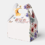 Floral Girl Birthday | Wild & Onederful Geschenkschachtel (Rückseite)