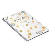 Floral Girly NoteBook Notizblock (Rechte Seite)