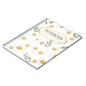 Floral Girly NoteBook Notizblock (Linke Seite)