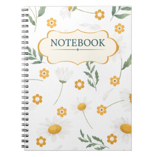 Floral Girly NoteBook Notizblock