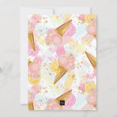 Floral Giro Ice Einladung (Rückseite)