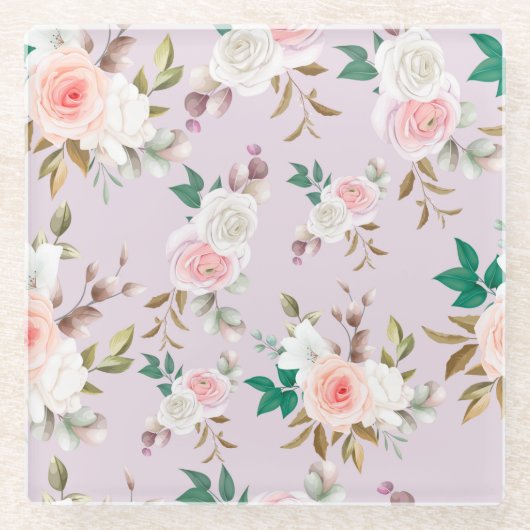 floral glasuntersetzer (Vorderseite)