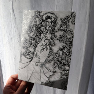 Floral Goddess Folienkarte