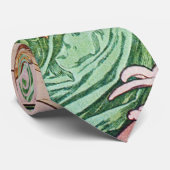 Floral Goddess Krawatte (Gerollt)