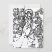 Floral Goddess Mitteilungskarte (Vorderseite)