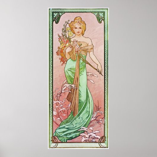 Floral Goddess Poster (Vorne)