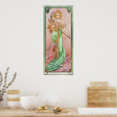 Floral Goddess Poster (Küche)