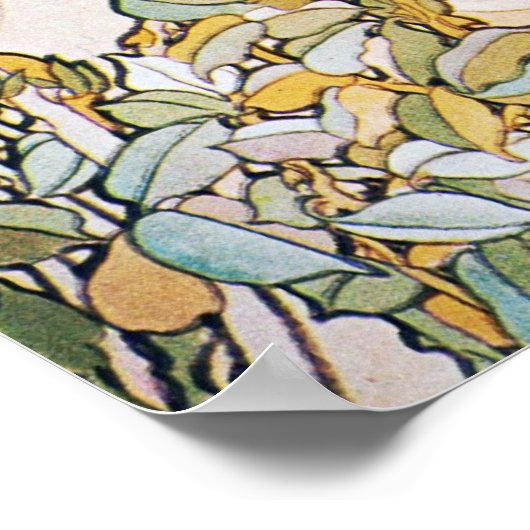 Floral Goddess Poster (Ecke)