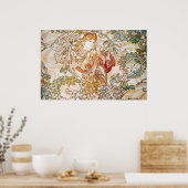 Floral Goddess Poster (Küche)