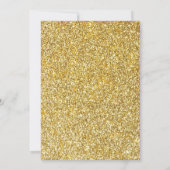 Floral Gold Border Nuestra Boda Spanische Hochzeit Einladung (Rückseite)