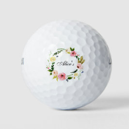 Floral Golf Balls Golfball