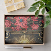 Floral Gothic Tarot Reader's Card Abstract Collage Seidenpapier (Geschenk)