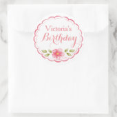 Floral Grace Stickers (Tasche)
