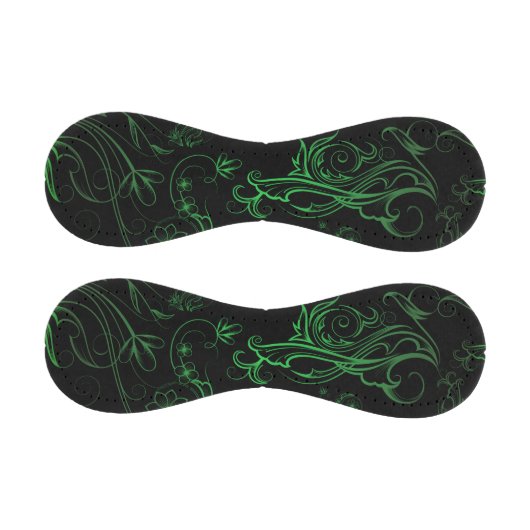 Floral Green Baseball (Paneele)