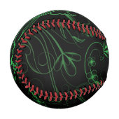 Floral Green Baseball (Vorderseite Links)