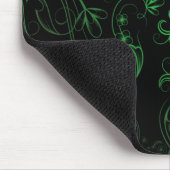 Floral Green Mousepad (Ecke)