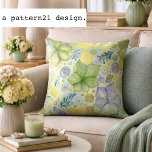 floral green pattern kissen<br><div class="desc">floral green pattern</div>