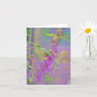 Floral Greeting Card Karte