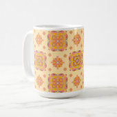 Floral Grid Kaffeetasse (Vorderseite Links)