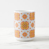 Floral Grid  Kaffeetasse (Mittel)