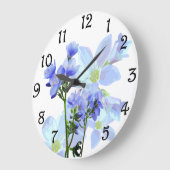 floral große wanduhr (Winkel)