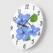 floral große wanduhr (Winkel)