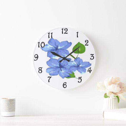 floral große wanduhr (Zuhause)