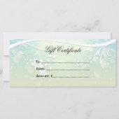 Floral Grunge Rack Card (Rückseite)