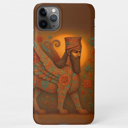 Floral Guardian Ashur Phone Case iPhone Hülle (Rückseite)