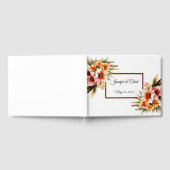 Floral Guest Book Gästebuch (Voll)