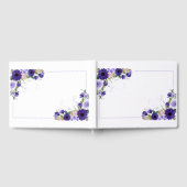 Floral Guest Book Gästebuch (Voll)