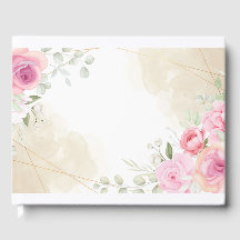 Floral Guest Book