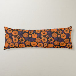 Floral Halloween Seitenschläferkissen
