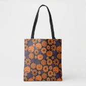 Floral Halloween Tasche (Vorderseite)