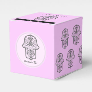 Floral Hamsa (Original) Geschenkschachtel