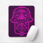 Floral Hamsa Pink Mousepad (Mit Mouse)