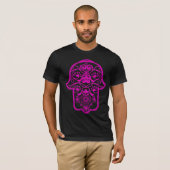Floral Hamsa Pink T-Shirt (Vorne ganz)