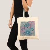Floral Hamsa Tasche (Vorderseite (Produkt))